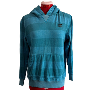 DC Teal Striped Hoodie LL165